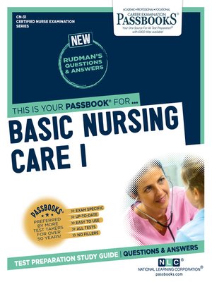 cover image of BASIC NURSING CARE I